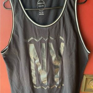 EUC Mens Brooklyn Calling NY Tank size XL